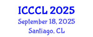 International Conference on Criminology and Criminal Law (ICCCL) September 18, 2025 - Santiago, Chile