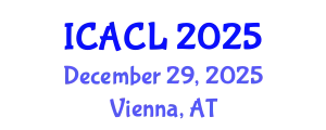 International Conference on Antitrust and Competition Law (ICACL) December 29, 2025 - Vienna, Austria