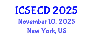 International Conference on Special Education and Child Development (ICSECD) November 10, 2025 - New York, United States