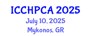 International Conference on Clinical and Health Psychology of Children and Adolescents (ICCHPCA) July 10, 2025 - Mykonos, Greece