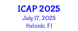 International Conference on Architecture and Planning (ICAP) July 17, 2025 - Helsinki, Finland