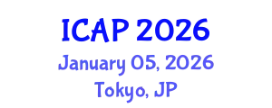 International Conference on Architecture and Planning (ICAP) January 05, 2026 - Tokyo, Japan
