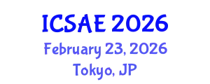 International Conference on Sustainable Architecture and Environment (ICSAE) February 23, 2026 - Tokyo, Japan