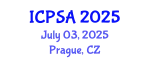 International Conference on Political Science and Activity (ICPSA) July 03, 2025 - Prague, Czechia