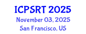 International Conference on Political Science and Regime Types (ICPSRT) November 03, 2025 - San Francisco, United States