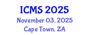 International Conference on Media Studies (ICMS) November 03, 2025 - Cape Town, South Africa