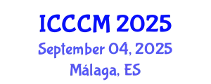International Conference on Computational Chemistry and Modelling (ICCCM) September 04, 2025 - Málaga, Spain