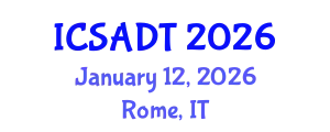 International Conference on Sustainable Architecture, Design and Technology (ICSADT) January 12, 2026 - Rome, Italy