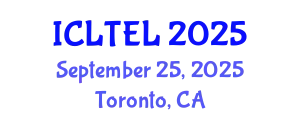 International Conference on Learning, Teaching and Educational Leadership (ICLTEL) September 25, 2025 - Toronto, Canada