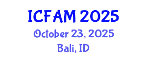 International Conference on Forensic Anthropology and Medicine (ICFAM) October 23, 2025 - Bali, Indonesia