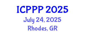International Conference on Phytoremediation Processes and Phytotechnologies (ICPPP) July 24, 2025 - Rhodes, Greece