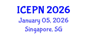 International Conference on Exercise Physiology and Nutrition (ICEPN) January 05, 2026 - Singapore, Singapore