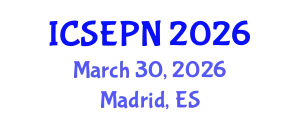 International Conference on Sports, Exercise Physiology and Nutrition (ICSEPN) March 30, 2026 - Madrid, Spain