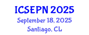 International Conference on Sports, Exercise Physiology and Nutrition (ICSEPN) September 18, 2025 - Santiago, Chile