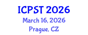 International Conference on Philosophy of Sciences and Technology (ICPST) March 16, 2026 - Prague, Czechia