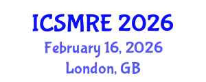 International Conference on Scientific Method and Research Ethics (ICSMRE) February 16, 2026 - London, United Kingdom