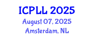 International Conference on Psycholinguistics and Language Learning (ICPLL) August 07, 2025 - Amsterdam, Netherlands