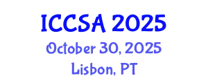 International Conference on Crop Science and Agronomy (ICCSA) October 30, 2025 - Lisbon, Portugal