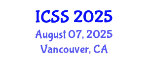 International Conference on Soil Sciences (ICSS) August 07, 2025 - Vancouver, Canada