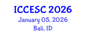 International Conference on Comparative Education and Social Change (ICCESC) January 05, 2026 - Bali, Indonesia