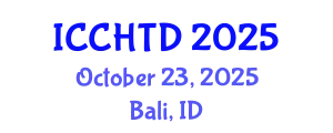 International Conference on Cultural Heritage and Tourism Development (ICCHTD) October 23, 2025 - Bali, Indonesia