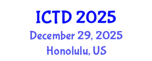 International Conference on Theatre and Drama (ICTD) December 29, 2025 - Honolulu, United States
