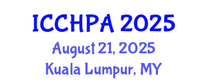 International Conference on Characteristics and History of Performance Art (ICCHPA) August 21, 2025 - Kuala Lumpur, Malaysia
