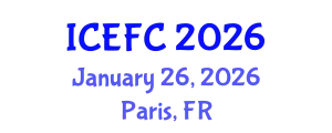 International Conference on Ecology and Forest Conservation (ICEFC) January 26, 2026 - Paris, France