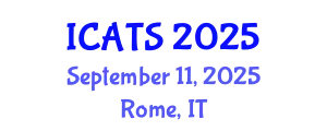 International Conference on Applied Theatre Studies (ICATS) September 11, 2025 - Rome, Italy