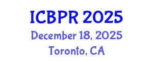 International Conference on Buddhism and Philosophy of Religion (ICBPR) December 18, 2025 - Toronto, Canada