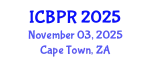 International Conference on Buddhism and Philosophy of Religion (ICBPR) November 03, 2025 - Cape Town, South Africa