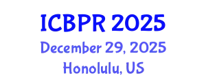 International Conference on Buddhism and Philosophy of Religion (ICBPR) December 29, 2025 - Honolulu, United States