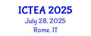 International Conference on Transportation Engineering and Analysis (ICTEA) July 28, 2025 - Rome, Italy