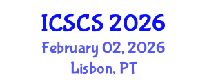 International Conference on Smart Cities and Sustainability (ICSCS) February 02, 2026 - Lisbon, Portugal