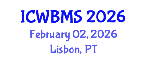 International Conference on Wildlife Biology, Management and Sustainability (ICWBMS) February 02, 2026 - Lisbon, Portugal