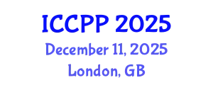 International Conference on Continental Philosophy and Phenomenology (ICCPP) December 11, 2025 - London, United Kingdom