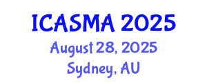 International Conference on Atmospheric Science and Meteorological Applications (ICASMA) August 28, 2025 - Sydney, Australia