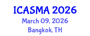 International Conference on Atmospheric Science and Meteorological Applications (ICASMA) March 09, 2026 - Bangkok, Thailand