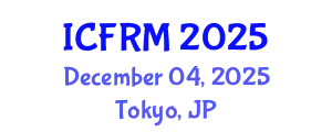 International Conference on Flood Risk Management (ICFRM) December 04, 2025 - Tokyo, Japan