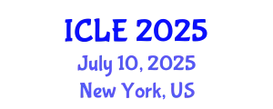 International Conference on Literacy and Education (ICLE) July 10, 2025 - New York, United States