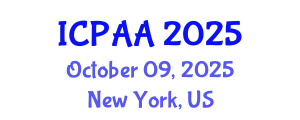 International Conference on Philosophy, Art and Aesthetics (ICPAA) October 09, 2025 - New York, United States