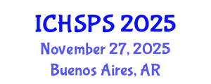 International Conference on Humanities, Social and Political Sciences (ICHSPS) November 27, 2025 - Buenos Aires, Argentina