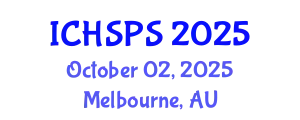 International Conference on Humanities, Social and Political Sciences (ICHSPS) October 02, 2025 - Melbourne, Australia