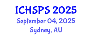 International Conference on Humanities, Social and Political Sciences (ICHSPS) September 04, 2025 - Sydney, Australia