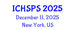 International Conference on Humanities, Social and Political Sciences (ICHSPS) December 11, 2025 - New York, United States