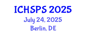 International Conference on Humanities, Social and Political Sciences (ICHSPS) July 24, 2025 - Berlin, Germany