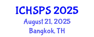 International Conference on Humanities, Social and Political Sciences (ICHSPS) August 21, 2025 - Bangkok, Thailand