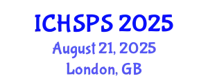 International Conference on Humanities, Social and Political Sciences (ICHSPS) August 21, 2025 - London, United Kingdom