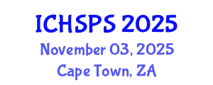 International Conference on Humanities, Social and Political Sciences (ICHSPS) November 03, 2025 - Cape Town, South Africa