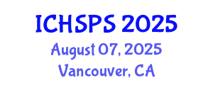 International Conference on Humanities, Social and Political Sciences (ICHSPS) August 07, 2025 - Vancouver, Canada